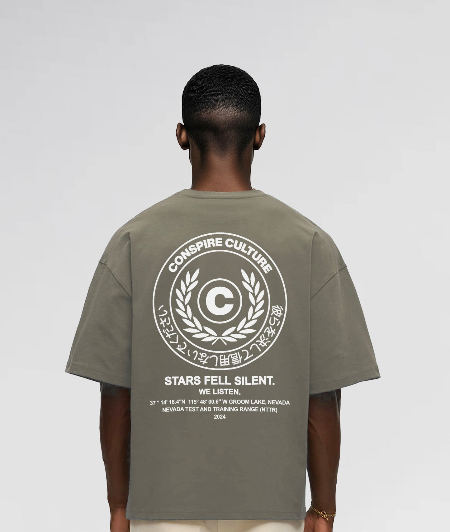 Stars Fell Silent - Olive Green