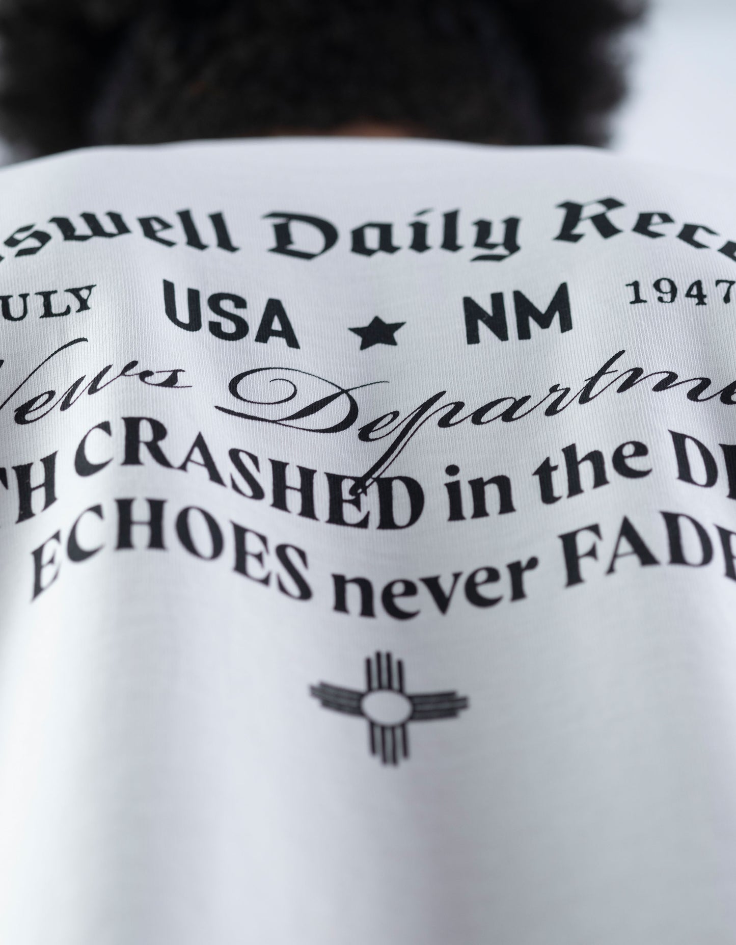 Echoes Never Fade - White