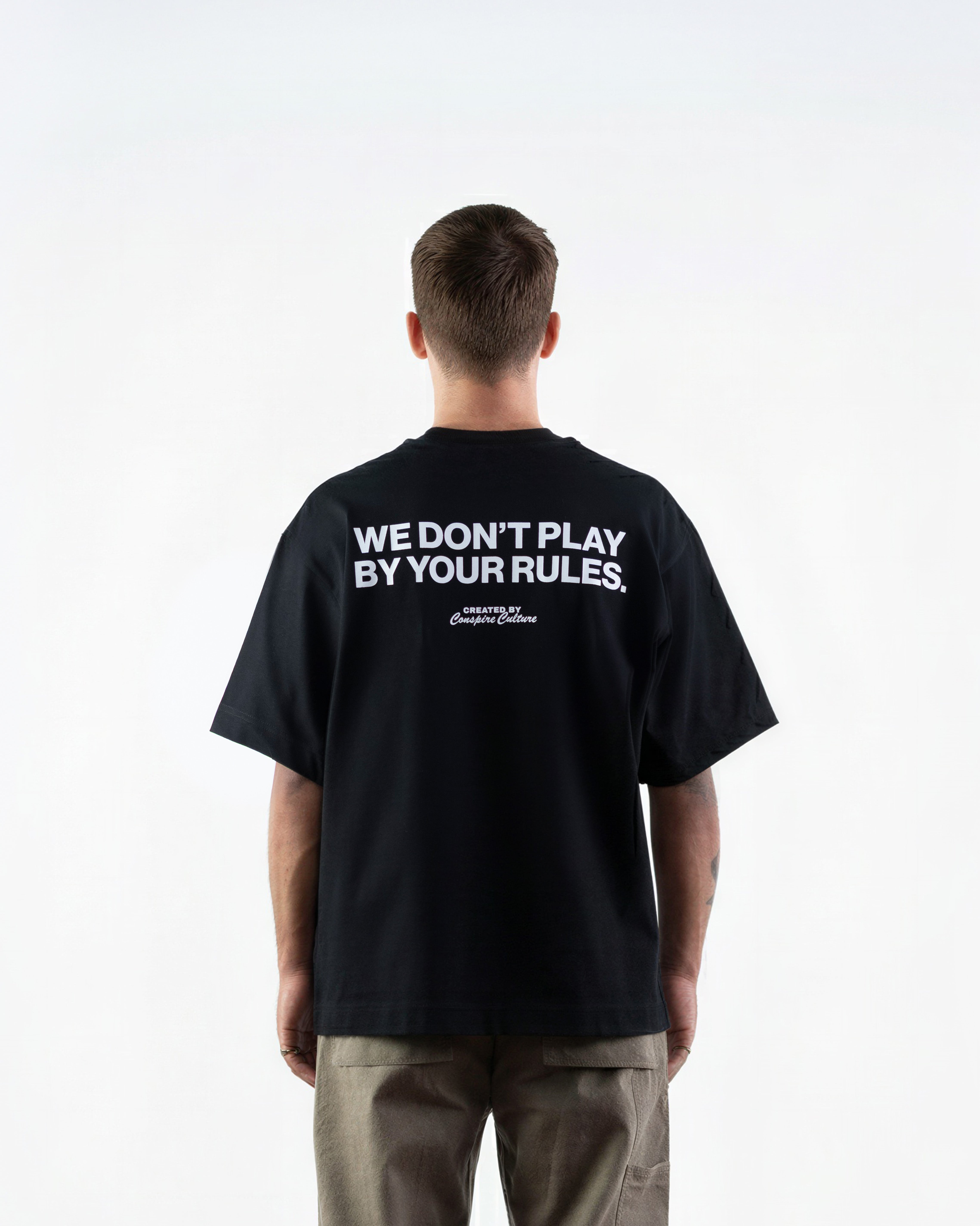 We Don't Play By Your Rules - Black
